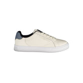 Tommy Hilfiger Beige Leather Women Sneaker -   -  Tommy Hilfiger.